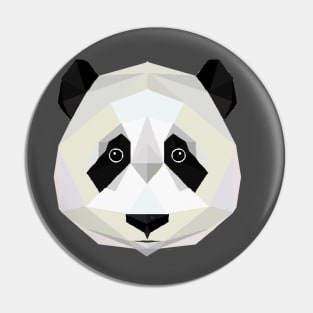 Polygonal Panda Bear Pin