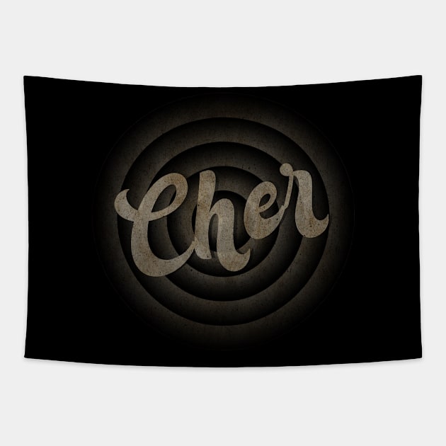 Cher  - Vintage Aesthentic Tapestry by vintageclub88