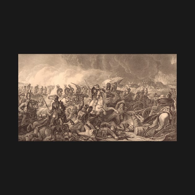 Charge of the Guards at Waterloo 1815 by artfromthepast