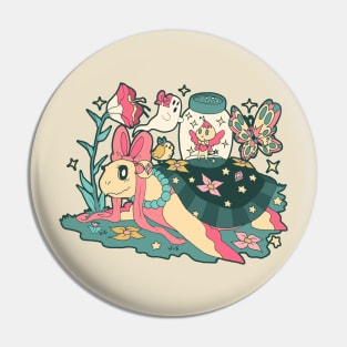 Magical Girl Turtle Pin