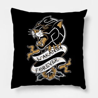 Wakanda Forever - Tattoo Design Pillow