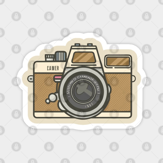 A vintage camera Magnet by design/you/love