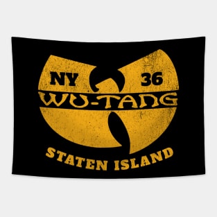 Wu-tang NY 36 Staten Island vinatage Badge Tapestry