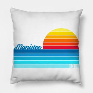 Manistee Sunset Pillow