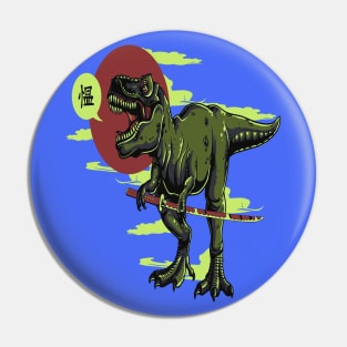 T-REX Samurai Pin