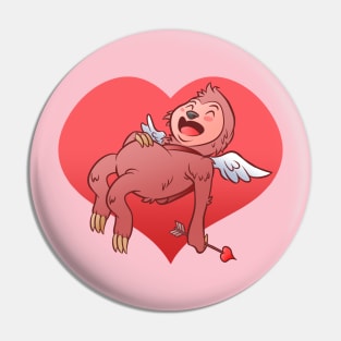 Love Sloth Pin