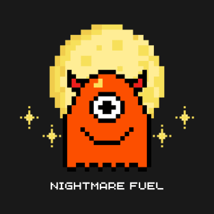 Pixel Nightmare: One-Eyed Menace T-Shirt