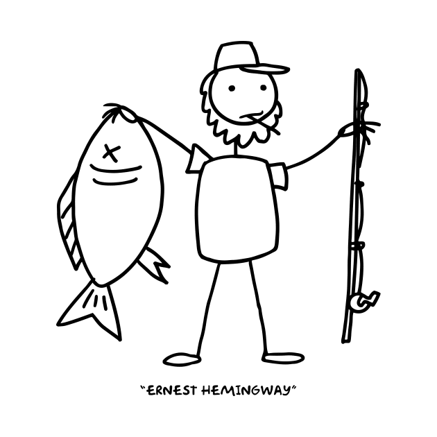 Ernest Hemingway by MrPlow