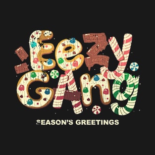 Eezy Gang Season's Greetings Christmas Holiday T-Shirt