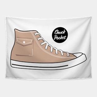 Shoe chuck pocket light brown Tapestry