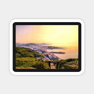 Aberystwyth Costal Scenery From Constitution Hill Magnet