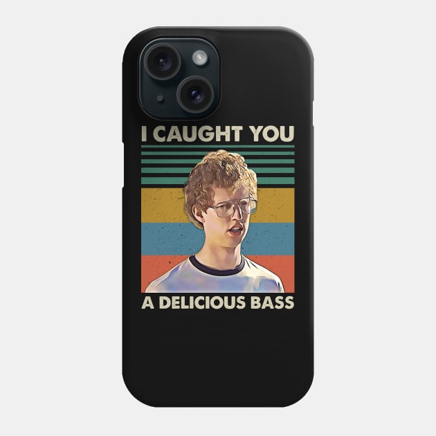 Retro Men I Caught You A Delicious Bass Phone Case by BradleyLeeFashion