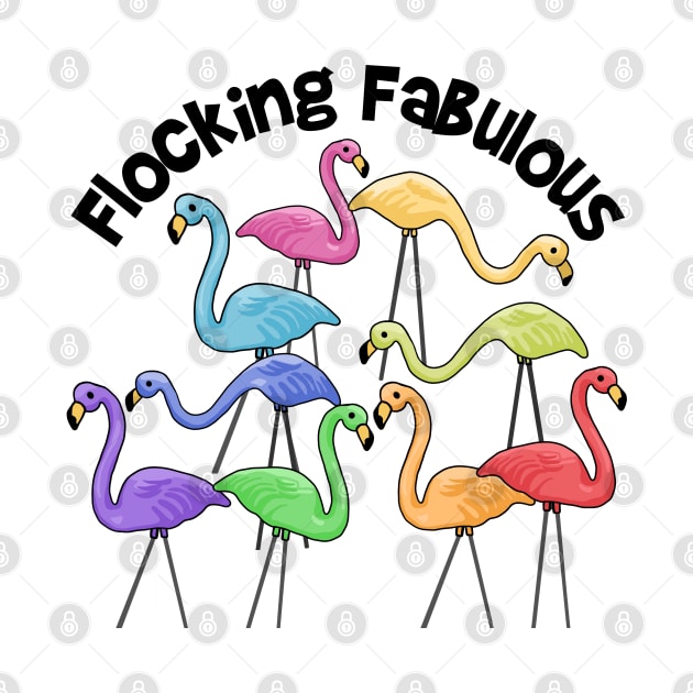 Flocking Fabulous Flamingos by Slightly Unhinged