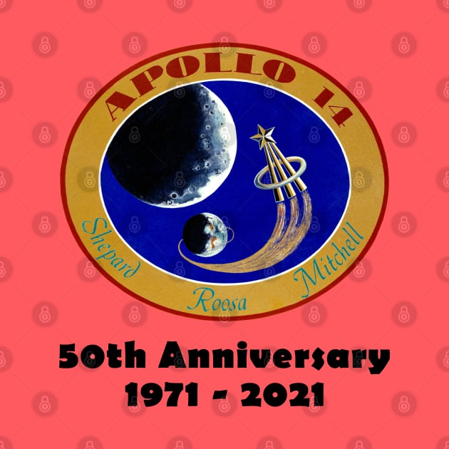 Apollo 14 50th Anniversary by JoeHx