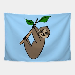 Cute Sloth Tapestry