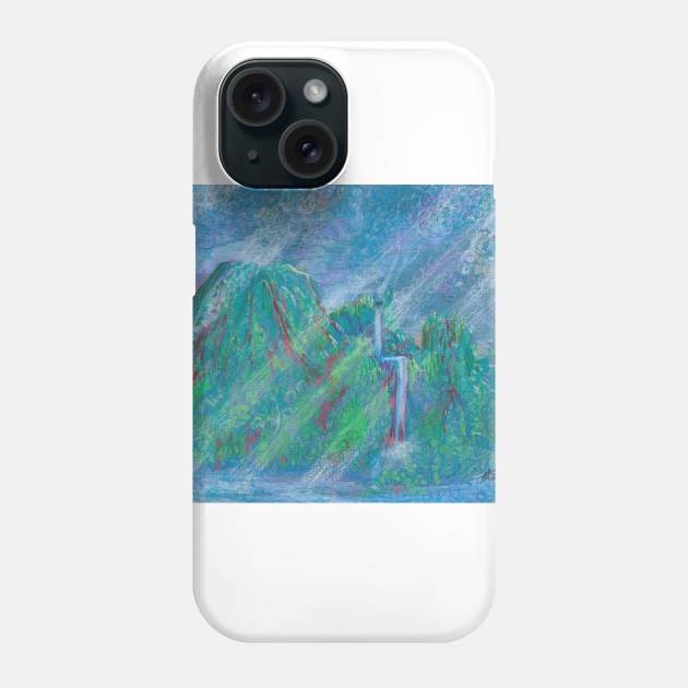 Divine Landscape Phone Case by pegacorna