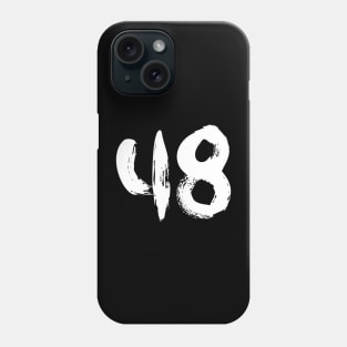 Number 48 Phone Case