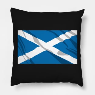 Saltire digital Pillow