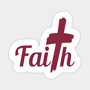 Faith - Faith in Jesus, God and the Holy Spirit Magnet