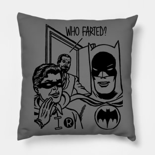 WHO FARTED? Pillow