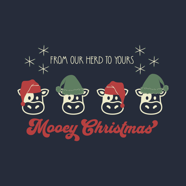 Mooey Christmas from the Herd by Unified by Design