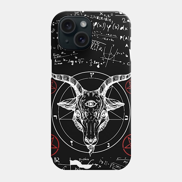 Wiccan Pagan Pentagram Samael Gift Phone Case by JPDesigns