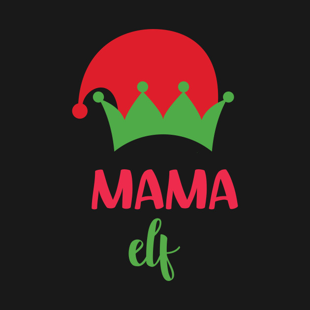 Discover Mama Elf - Fun Family Christmas Design - Christmas Elf - T-Shirt