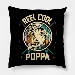 Reel Cool Poppa Fishing Gift Pillow