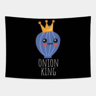 Onion King Cute Tapestry