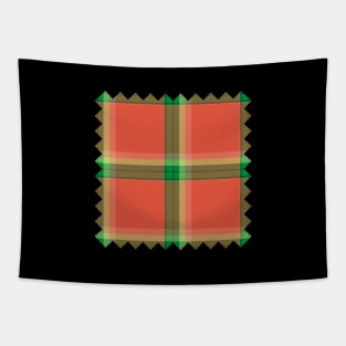 Watermelon Tartan Tapestry