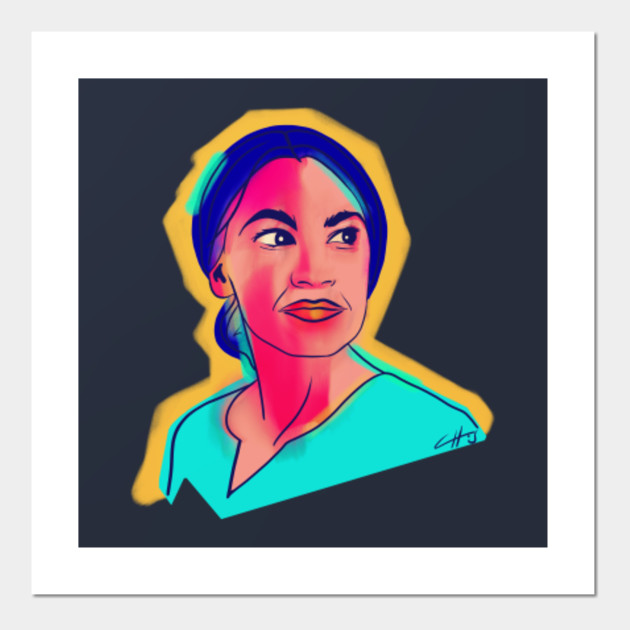 Alexandria Ocasio Cortez Alexandria Ocasio Cortez Posters And Art Prints Teepublic