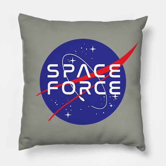 SPACE FORCE NASA logo Pillow by PaletteDesigns