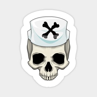 Skull Nurse Magnet