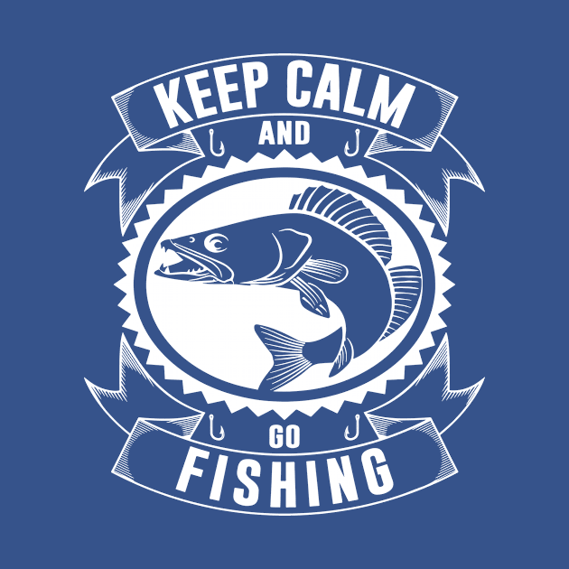 keep calm go fishing 3 by Hunters shop