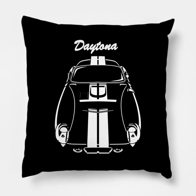 Shelby Cobra Daytona Coupe Pillow by V8social