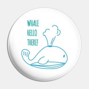 CUTE WHALE Pin