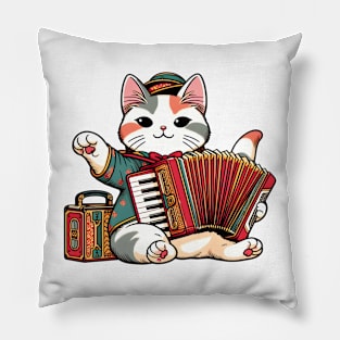 Tabby accordion Pillow