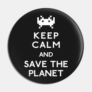 Save the planet Pin