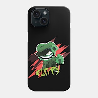 fnf htf flippy graffiti Phone Case