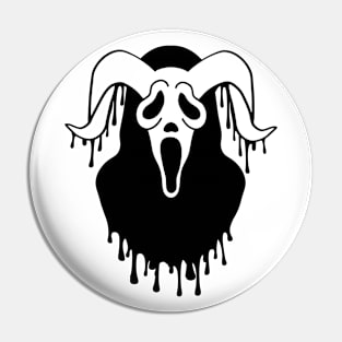 Occult Goat Ghost Pin