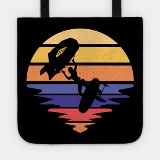 wing foil girl Tote