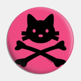 Kitty X-Bones Classic Pin