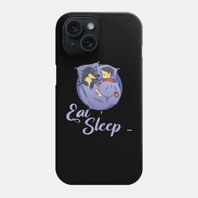 Sleeping Dog Phone Case by ArtRoute02