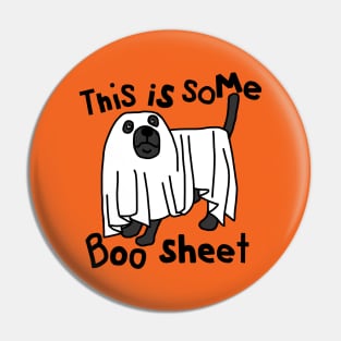 Halloween Dog This is Some Boo Sheet Pin