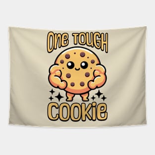 One Tough Cookie! Cute Cookie Pun Tapestry