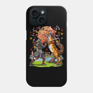 Japanese Tiger Samurai Warrior Phone Case