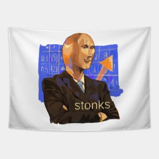 Stonks Tapestry