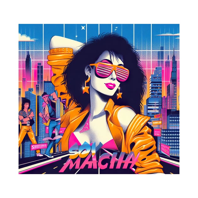So Macho! Vaporwave 80s Pop by SNAustralia