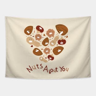 Nuts about you! Tapestry