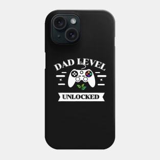 Dad Level Unlocked New Dad Father Pregnancy Phone Case